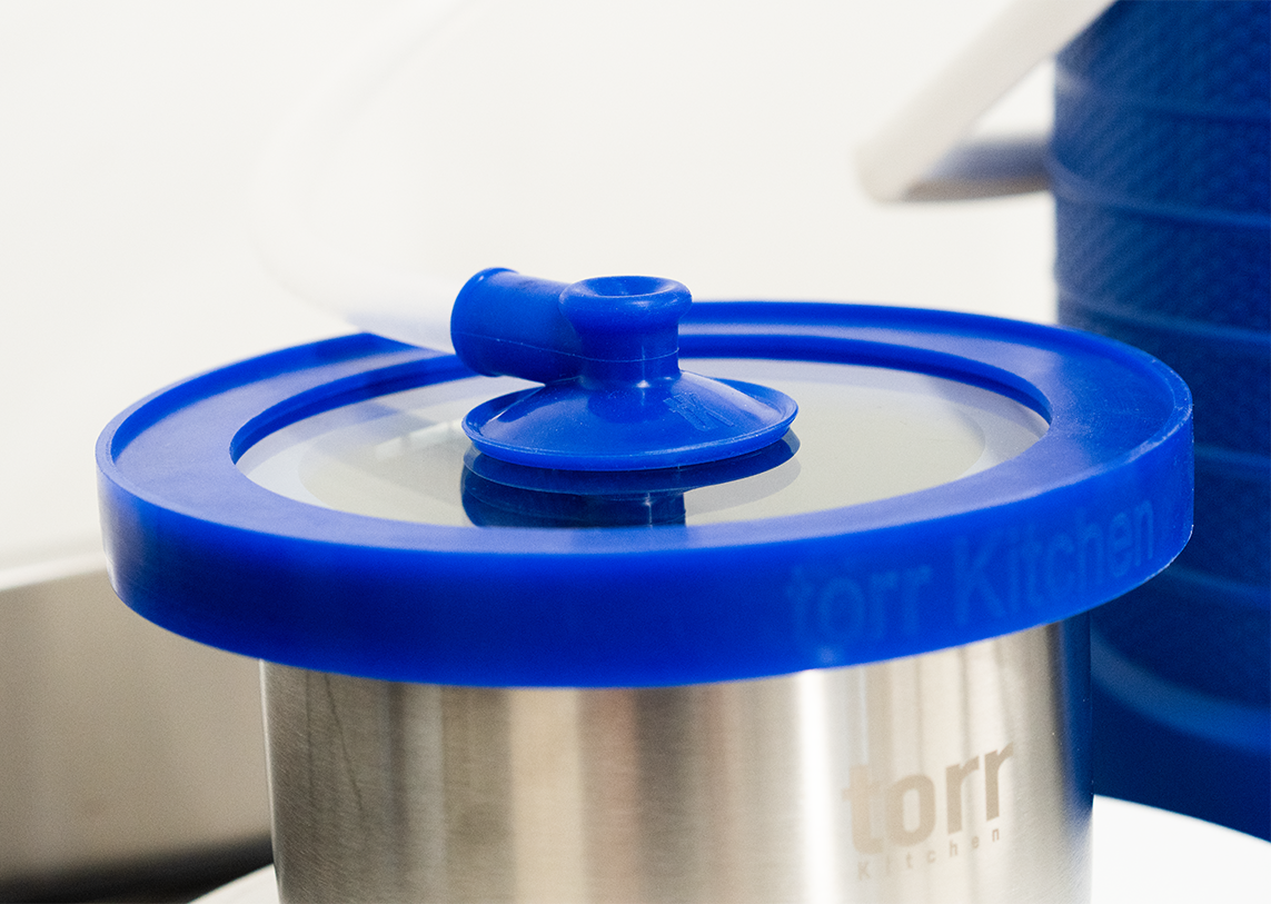 Additional equipment not included with glass lid and seal