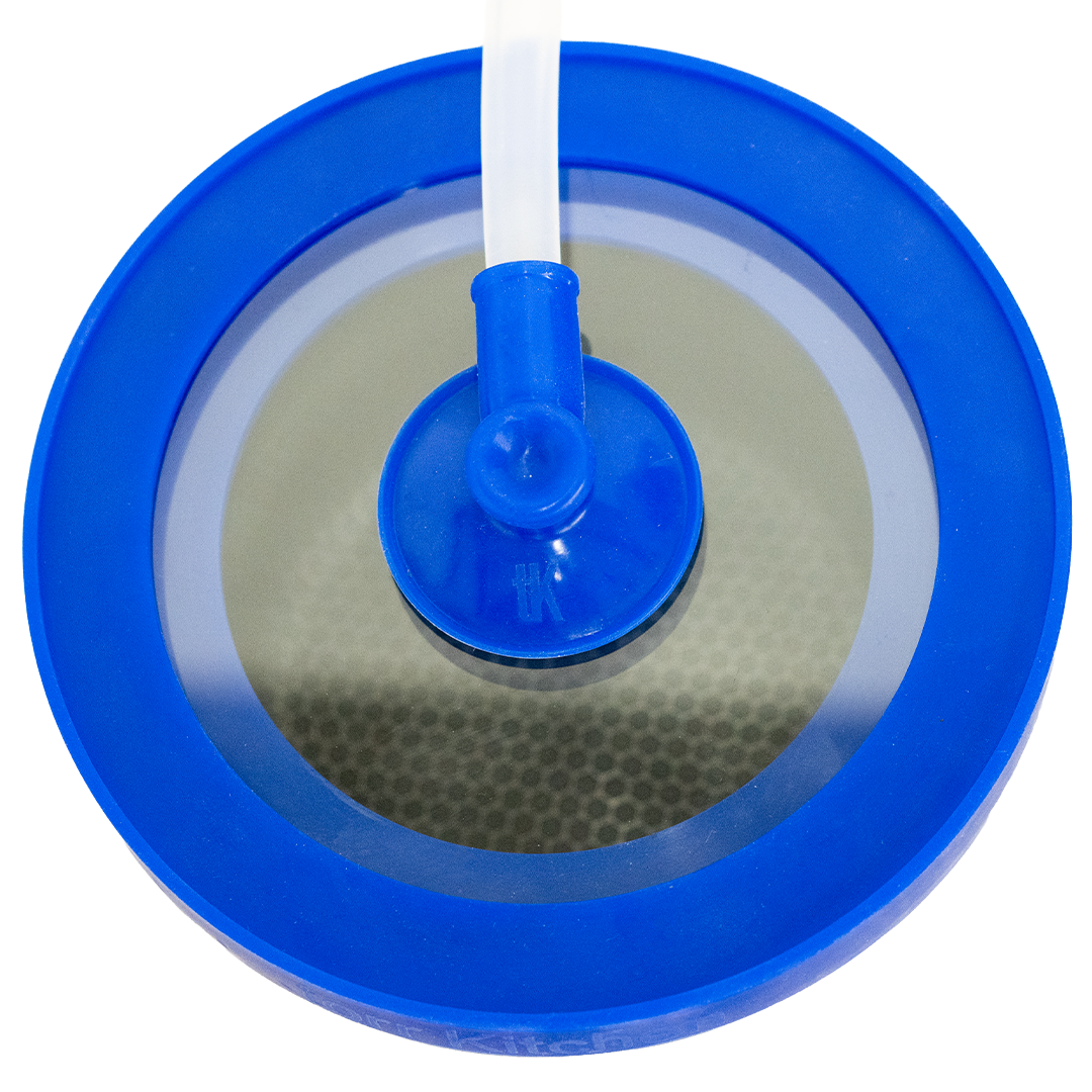 Additional equipment not included with glass lid and seal