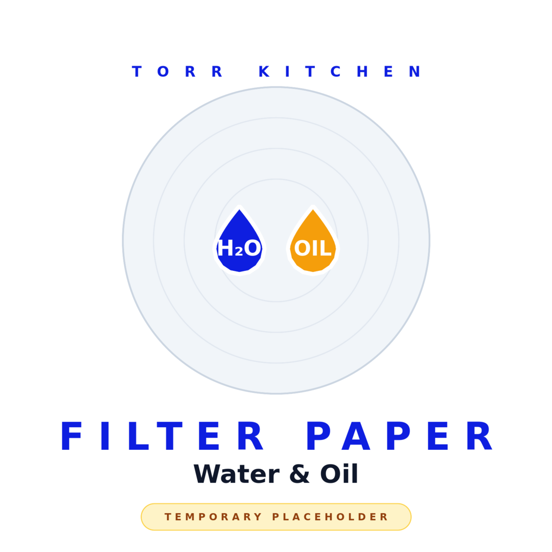 Filter Paper - Water & Oil